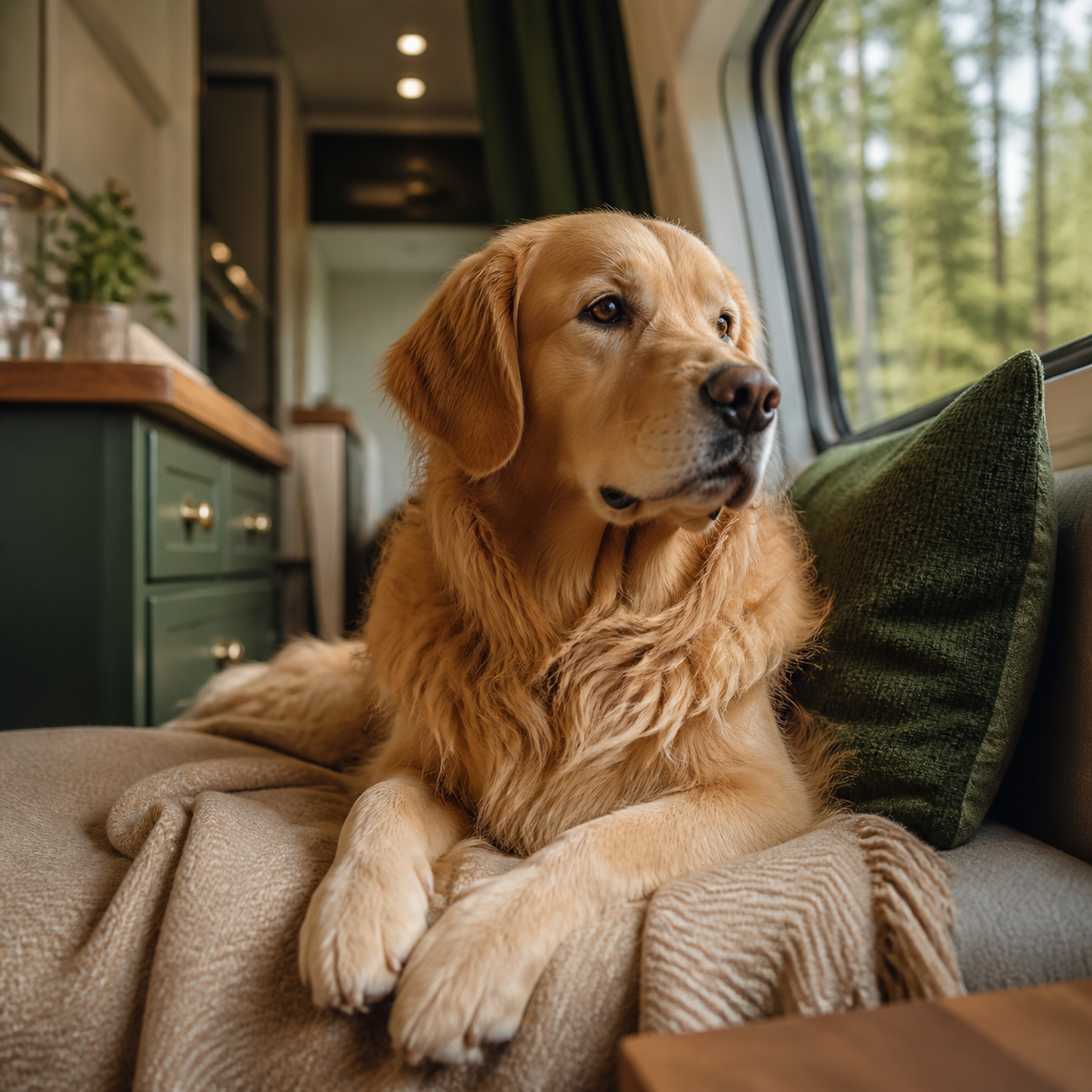 Dogs pet travel image